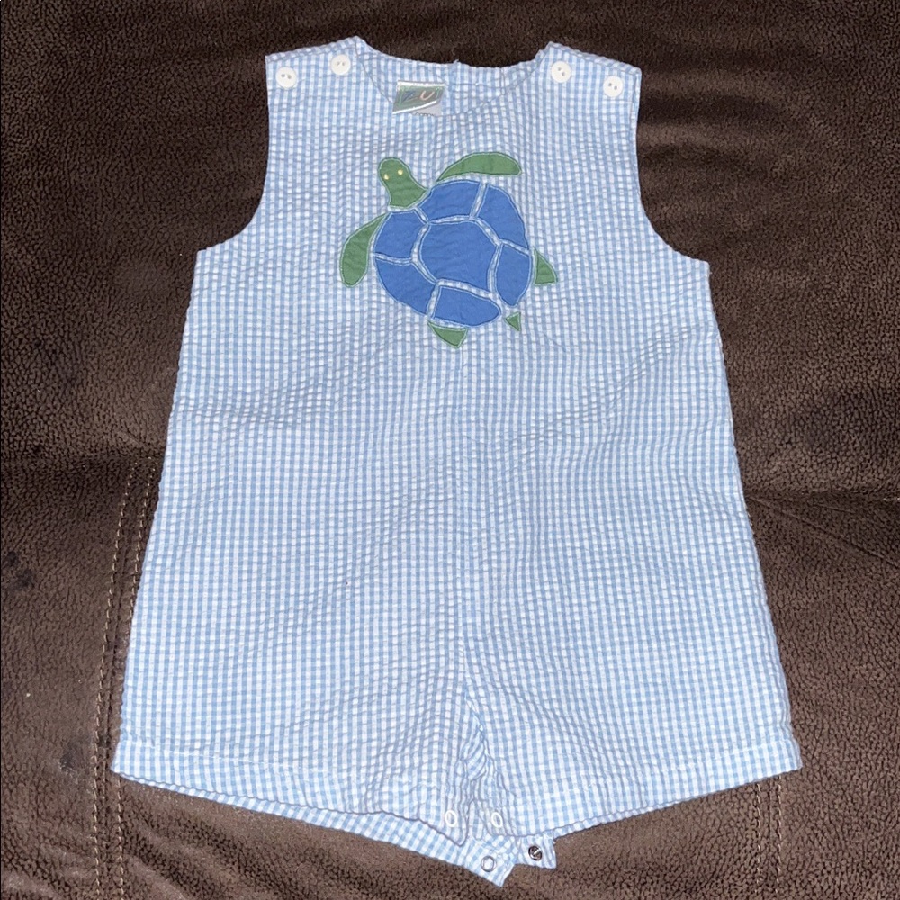 9 month Boutique Romper